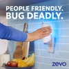 Zevo Flying Insect Indoor Light Fly Trap Starter Kit, Catches House Flies, Fruit Flies, Gnats, & More - 1 Trap + 1 Refill - 4 of 4