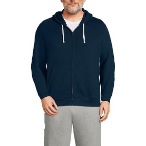 Lands' End Men's Serious Sweats Full Zip Hoodie - 1 of 4
