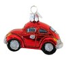 Old World Christmas 2.0 Inch Red Buggy Ornament Bug Tree Ornaments - 2 of 3