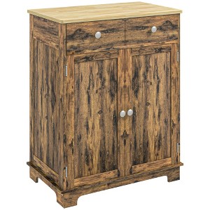 NicBex 2 Drawer File Cabinet with 1 Cabinet,Office Cabinets with Round Knob Design,Modern Storage Cabinet,Filing Cabinets for Home Office - 1 of 4