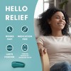 Aculief Acupressure Headache, Migraine, Tension Relief Wearable – Supporting Acupressure Relaxation - 2 Pack - (Small Teal) - 3 of 4