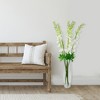 Northlight Real Touch™ White Delphinium Artificial Floral Stems, Set of 6 - 40" - 2 of 4