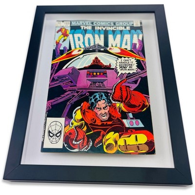 PosterPalooza | Shadow Box 3/4" Depth Black Picture Frame - UV Acrylic, Backing, Hanging Hardware