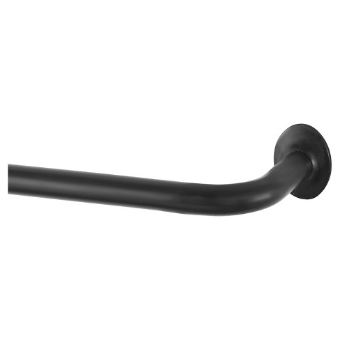 28x48 Wrap Around Room Darkening Curtain Rod Black Eclipse Target