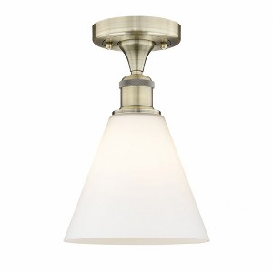 Berkshire - 1 Light Semi-Flush Mount In Industrial Style-10.75 Inches Tall and 8 Inches Wide - 1 of 1