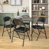 SKONYON 6 Pack Vinyl Folding Chair Portable Dining Chair - 3 of 3