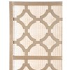 KWPZQEB 4 Panel Room Divider, 70.31" H Wood Freestanding Folding Portable Partition Screens w/ Quarterfoil infused Diamond Design for Living Room - 3 of 4