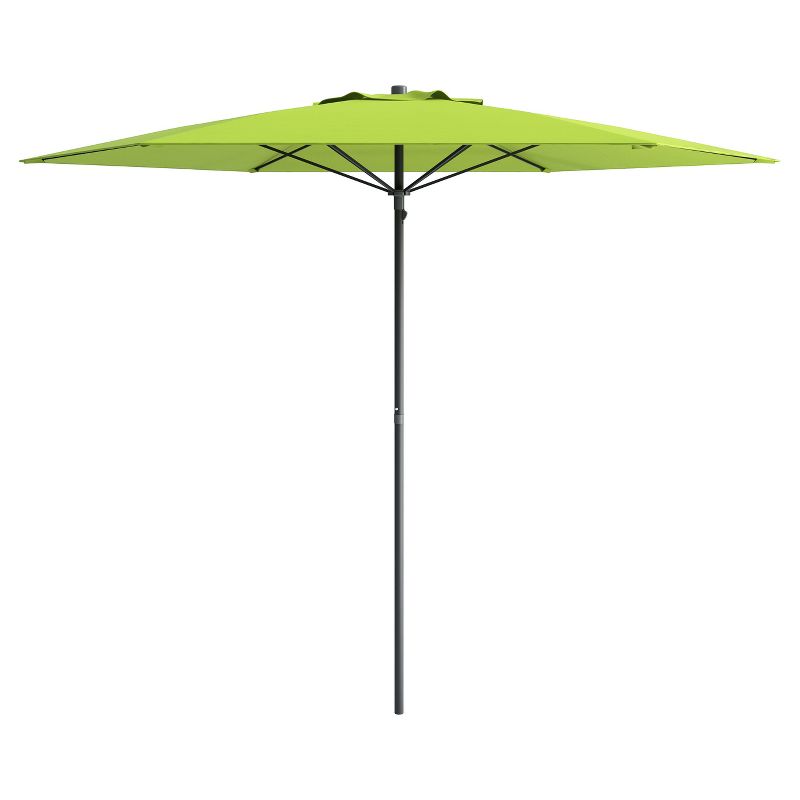 7.5&#39; x 7.5&#39; UV and Wind Resistant Beach/Patio Umbrella Green - CorLiving, 1 of 7