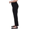 Alfred Dunner , Petite Women's Classic Allure Slim Fit Pant With Elastic Comfort Waistband - 4 of 4