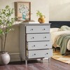 Bella Depot Classic 4-Drawer Solid Wood Dresser - 2 of 4