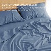 Cotton Sheets Set, Blend from Linen Cotton Bedsheets, GentleSoft™ & Breathable Bedsheets with 16 Inches Pocket, Gifts for All Seasons - 2 of 4