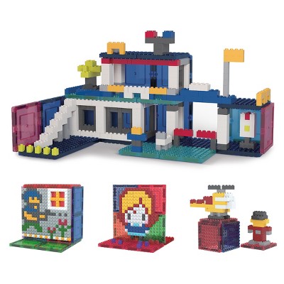 PICASSO-TILES 512 PC Magnetic Tile and Brick Compatible Set, Building Blocks, STEM Toys for Kids 3+
