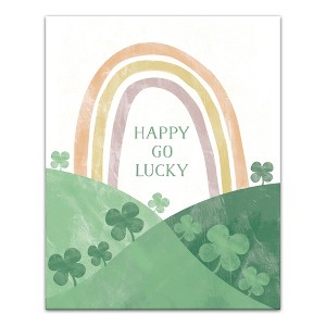 Creative Products Happy Go Lucky 16 x 20 Canvas Wall Art - 1 of 4