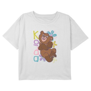 Girl's Disney Flower Power Koda T-Shirt - 1 of 3
