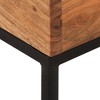 vidaXL Side Table 11.8 in.x11.8 in.x13 in. Solid Acacia Wood - 3 of 4