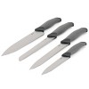 Oster Lindbergh 14 Piece Stainless Steel Cutlery Knife Set in Black with Cutting Board - 3 of 4