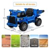 Ride on Dump Truck for Kids, 12V Ride on Car with Electric Dump, Electric Ride on Toy for Kids, Ride-On Truck with USB, AUX, Music,Headlight - 4 of 4