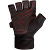 Meister Wrist Wrap Gel Weight Lifting Gloves - Black/Red - 3 of 4
