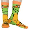 Teenage Mutant Ninja Turtle Mens 4Pk Novelty Character Crew Socks Shoe Size 6-12 - 2 of 4