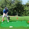Costway 10 x 3.3/5 FT Golf Putting Green Professional Golf Training Mat with 2 Golf Balls - 4 of 4