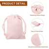 Unique Bargains Velvet Reusable Soft Jewelry Headphone Candy Drawstring Gift Bags 20 Pcs 2" x 2.8" - 4 of 4