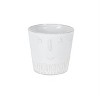 White Porcelain Face Planters Set of 2 5.25 Inch Height Decorative Pots By Melrose - 3 of 4