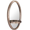 Zuo Petite Ogee Mirror & Shelf Gold - 2 of 4