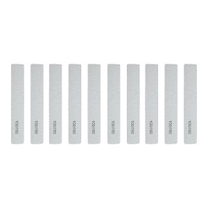 Unique Bargains Durable Straight Nail Files 10 Pcs - 1 of 4