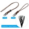 Unique Bargains Key Whistle Badge Holder Wrist Lanyard with Sling Clip 2 Pcs - 3 of 4