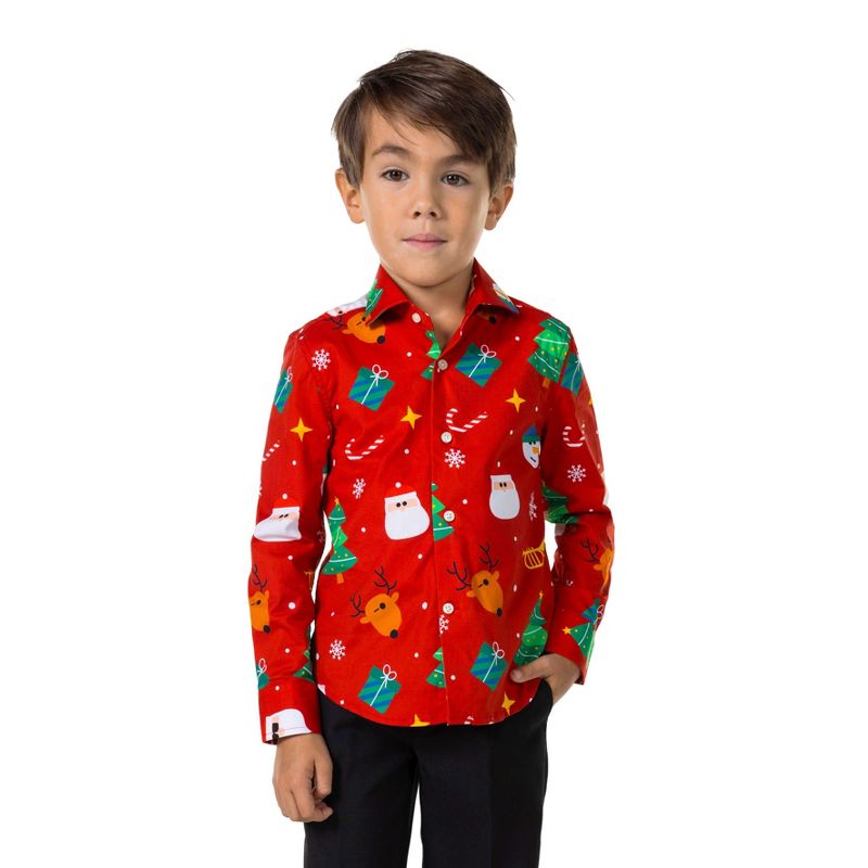 OppoSuits Boys - Christmas Shirts, 1 of 4
