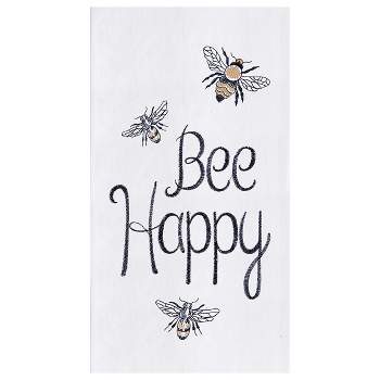 C&F Home 18" x 27" Bee Happy Spring Flour Sack Cotton Kitchen Towel