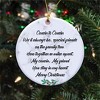 Cousin to Cousin Christmas Ornament, Family Christmas Ornament, Best Cousin Two-Side Printed Ornament - 2 of 4