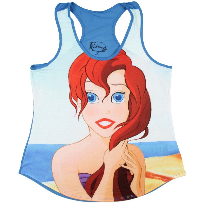 Disney The Little Mermaid Beautiful Ariel Racerback Tank Top, 4 of 7
