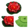 Unique Bargains Artificial Lotus Flower for Garden Ponds Pool Decoration - 3 of 4