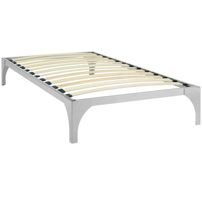 Modway Ollie Twin Bed Frame - Silver