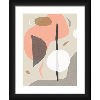 18" x 22" Matted to 2" Under contruction Picture Framed Black - PTM Images