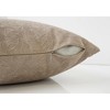 Vynxaria 19" Square Decorative Throw Pillow - Hypoallergenic Polyester, Modern Design - 3 of 4