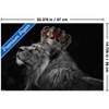 Trends International Reinders: Animals - Lion Crown Unframed Wall Poster Print White Mounts Bundle 14.725" x 22.375" - 3 of 4