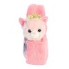 Aurora Small Glitter Princess Kitty Fancy Pals Fashionable Stuffed Animal Pink 8" - 2 of 4