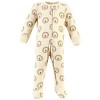 Hudson Baby Infant Boy Cotton Sleep and Play, Brave Lion - 3 of 4