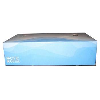 Pacific Blue Select 2-Ply Facial Tissue 7-15/16 X 4-3/4 X 2 Inch 100 Count per Flat Box