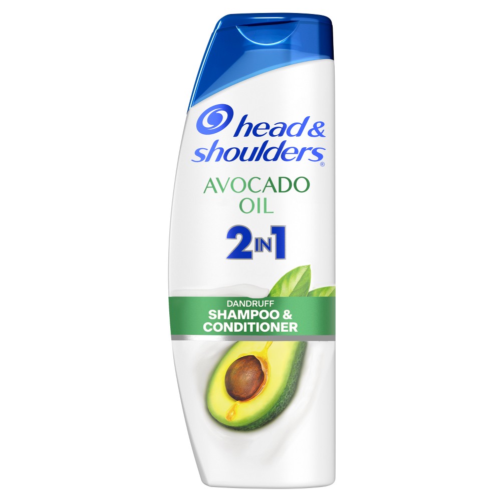 Photos - Hair Product Head & Shoulders Avocado Oil 2-in-1 Anti Dandruff Shampoo and Conditioner 