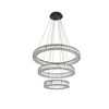 Elegant Lighting Monroe 3 - Light Chandelier in  Black - 2 of 4
