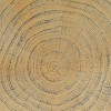Wooakway 16'' H Twist Shape Magnesium Oxide Side Table Coffee Table Sofa Table For Home Office Living Room - 3 of 4