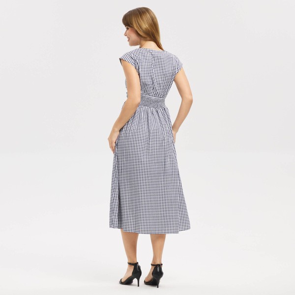 Vestido midi con nudo al frente para mujer - A New Day™ 2