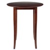 5pc Fiona Counter Height Dining Set with 4 Swivel Stools Wood/Antique Walnut - Winsome - 3 of 4