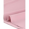INSPIRE CHIC Women's Bow Tie Neck Solid Color Elastic Cuffs Elegant Office Short Sleeve Blouse - 4 of 4