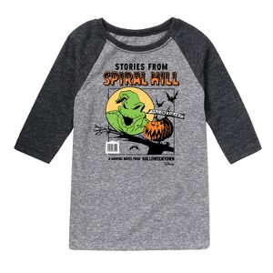 Boys' - Disney - The Nightmare Before Christmas Raglan Graphic T-Shirt - 1 of 4