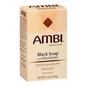 Ambi Skin Care Black Soap With Shea Butter - 3.5 Oz - 1 of 4