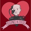 Men's Star Trek: The Next Generation Valentine's Cartoon Borg Picard Heart Resistance Is Futile T-Shirt - 2 of 4